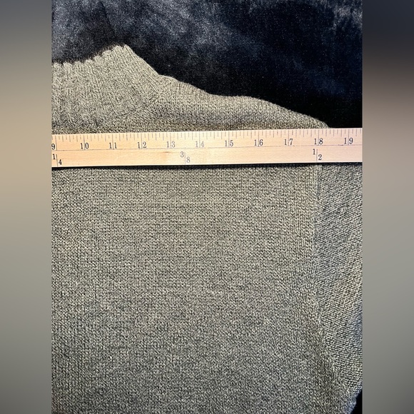 Aldo Contini Italia Zip Up Sweater, Brown w/pattern, Size Large - Picture 11 of 16